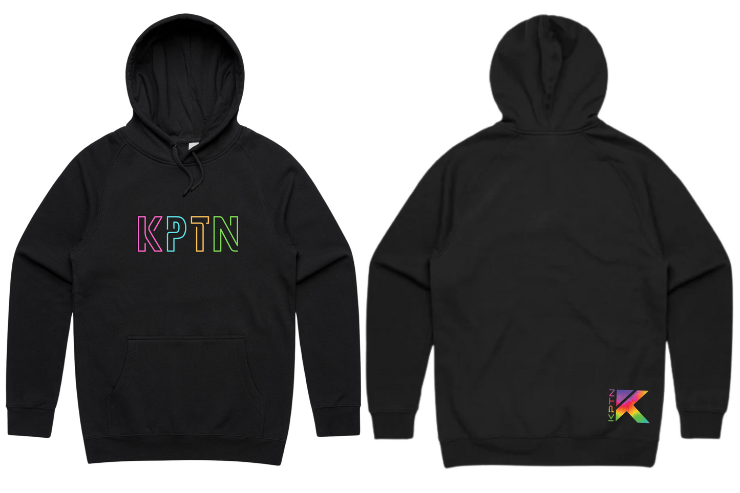 Kids Neon Logo Hoodie