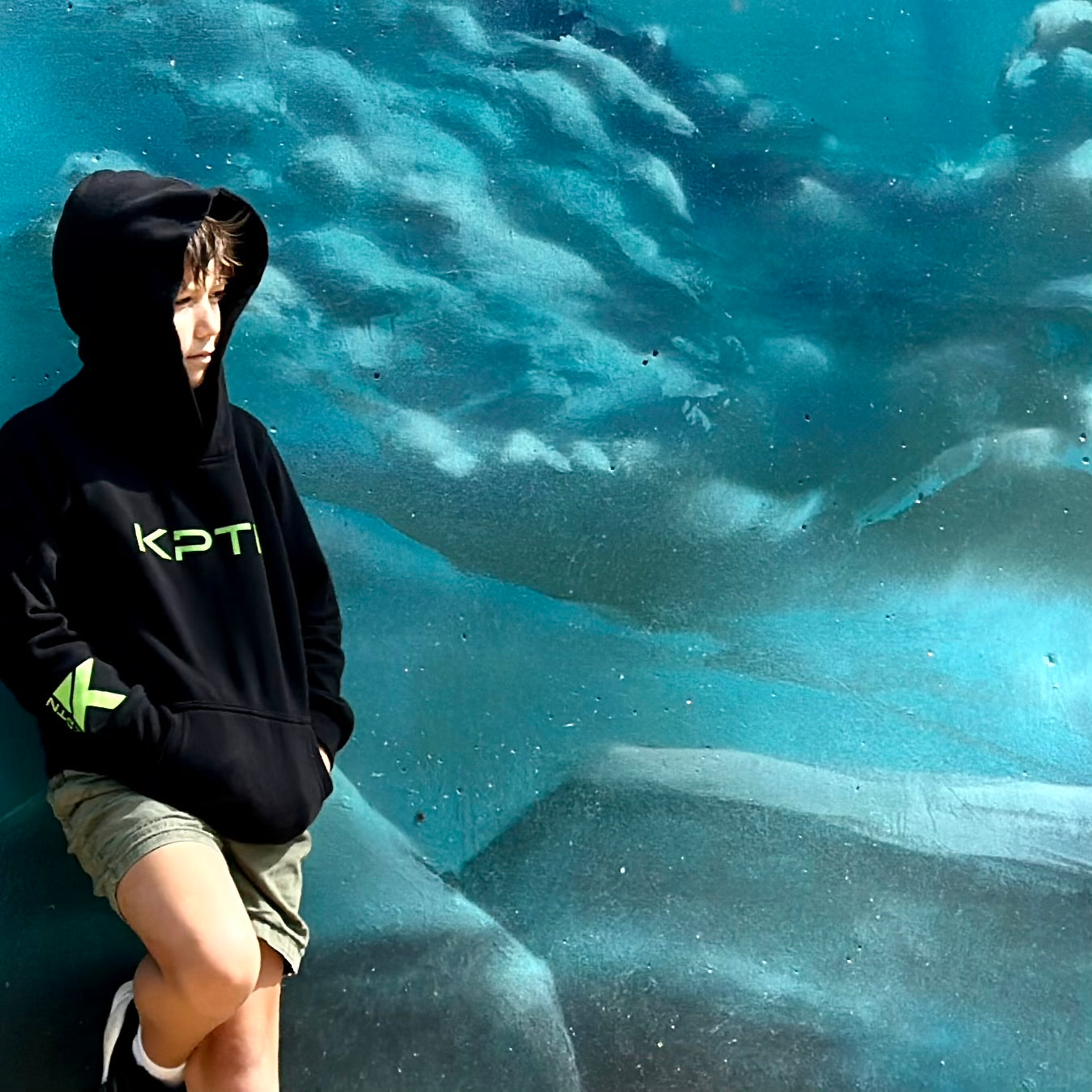 Kids Strip Hoodie