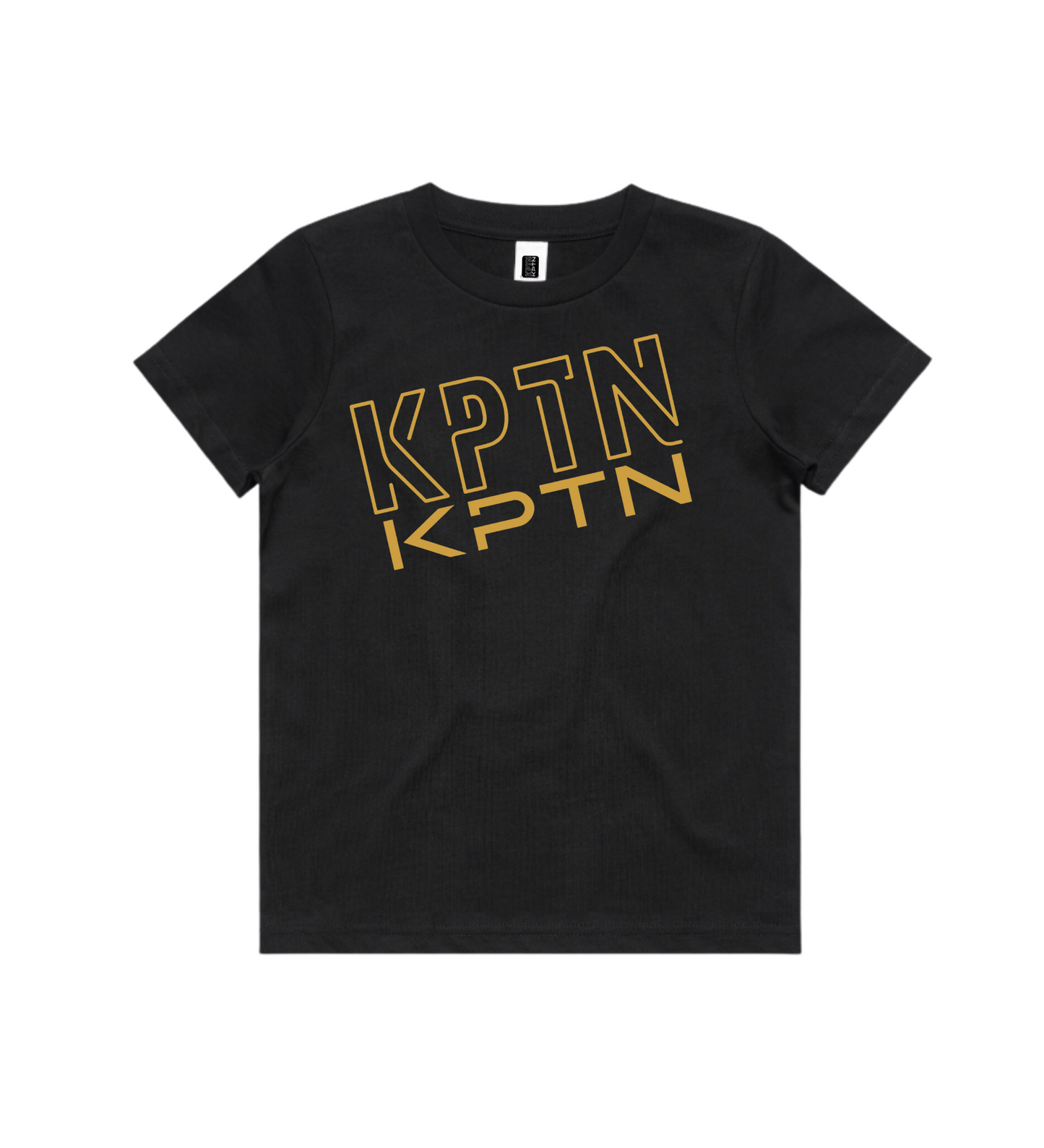 Kids Dual Logo T-Shirt (Gold Edition)