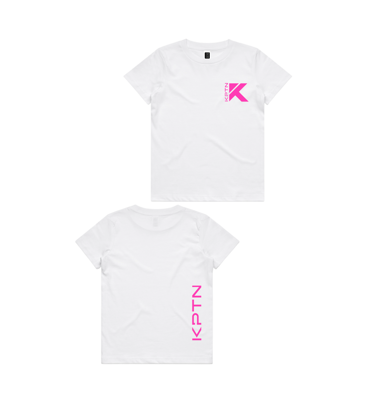 Kids Strip T-Shirt (White)