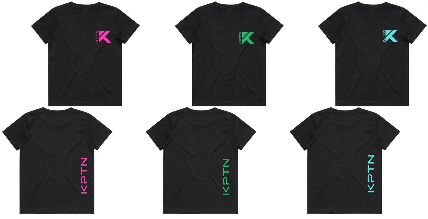 Kids Strip T-Shirt (Black)