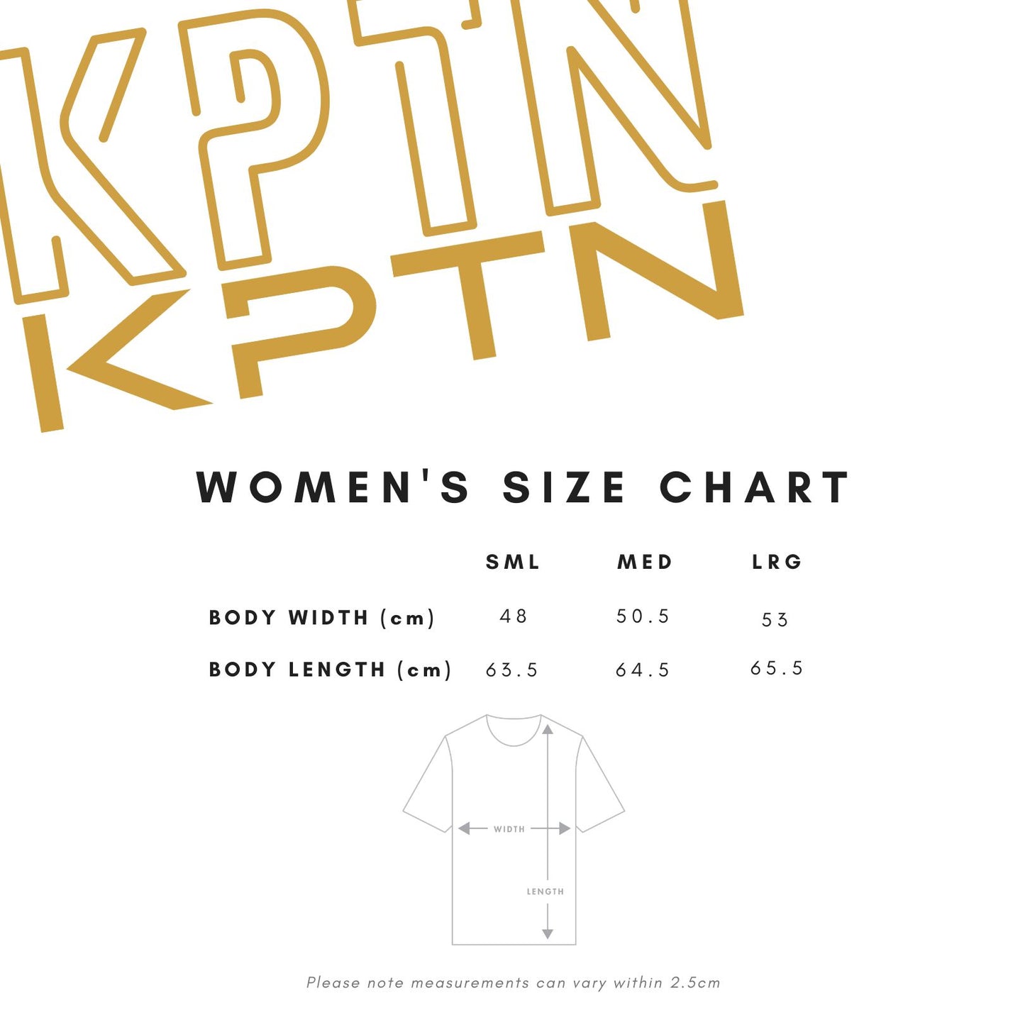 Womens Split Logo T-Shirt